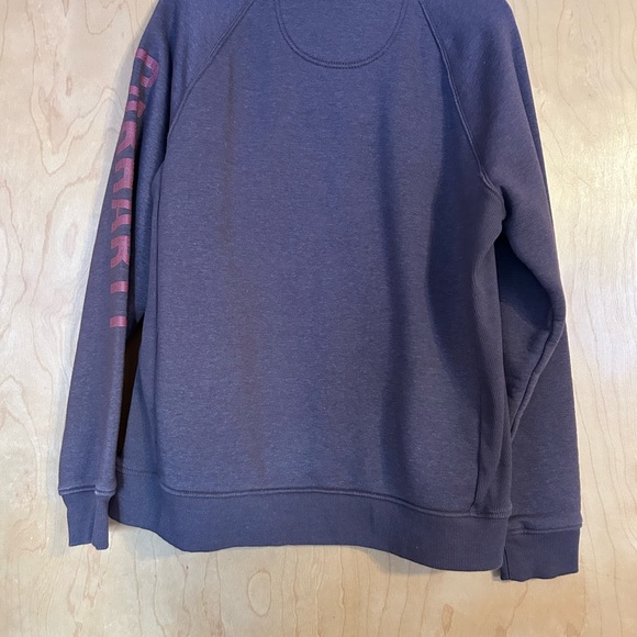 Carhartt Woman’s Purple Sweatshirt - Picture 2 of 3